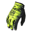 Γάντια μηχανής motocross O'NEAL MAYHEM SCARZ BLACK/NEON YELLOW DS V.25 thumb