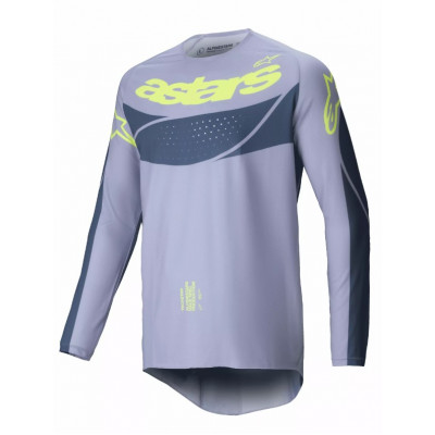 Μπλούζα μηχανής motocross Alpinestars TECHSTAR DREEM GRAY