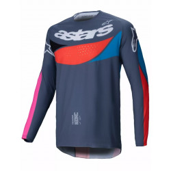Μπλούζα motocross Alpinestars TECHSTAR DREEM GRAY/MULTI Μπλούζα motocross Alpinestars TECHSTAR DREEM GRAY/MULTI