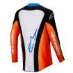 Μπλούζα motocross Alpinestars TECHSTAR MELT ORANGE/BLUE thumb