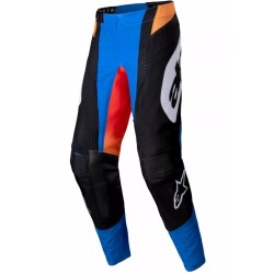 Παντελόνι μηχανής motocross ALPINESTARS TECHSTAR MELT ORANGE/BLUE