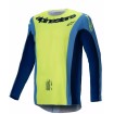 Μπλούζα motocross Alpinestars TECHSTAR MELT YELLOW/BLUE thumb