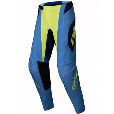 Παντελόνι μηχανής motocross ALPINESTARS TECHSTAR MELT YELLOW/BLUE