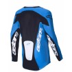Μπλούζα motocross Alpinestars RACER VEIL BLUE/BLACK thumb