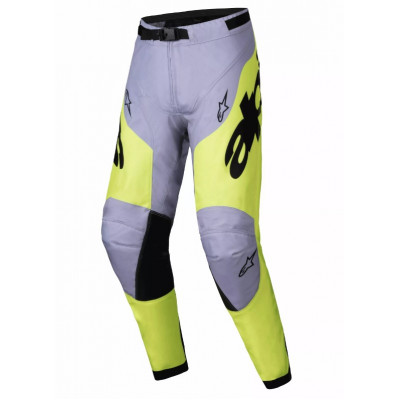 Παντελόνι μηχανής motocross ALPINESTARS RACER VEIL GRAY/YELLOW