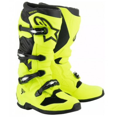Μπότες μηχανής motocross ALPINESTARS TECH 7 YELLOW FLUO BLACK C25