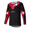 Μπλούζα motocross Alpinestars RACER VEIL BLACK/RED