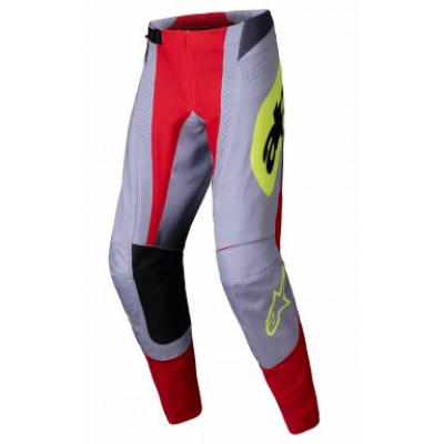 Παντελόνι μηχανής motocross ALPINESTARS TECHSTAR MELT RED/GRAY