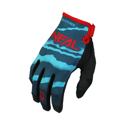 Γάντια μηχανής motocross O'NEAL MAYHEM WILD BLUE/RED DS V.25