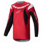 Μπλούζα μηχανής motocross Alpinestars FLUID HAUL RED/BLACK thumb