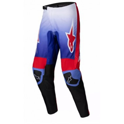Παντελόνι μηχανής motocross ALPINESTARS FLUID WURX PURPLE/RED
