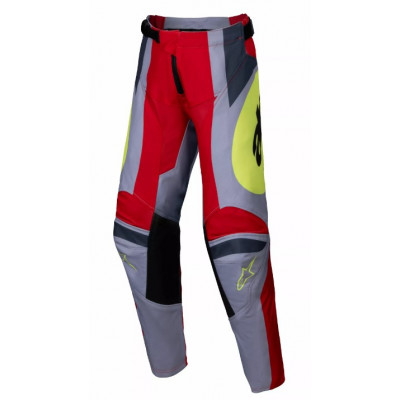 Παιδικό παντελόνι motocross Alpinestars YTH RACER MELT RED/GRAY