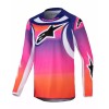Παιδική μπλούζα motocross ALPINESTARS YTH RACER WURX MULTI/WHITE