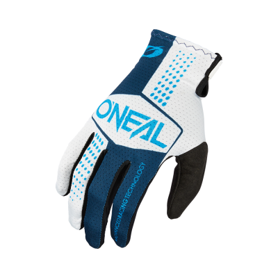 Γάντια μηχανής motocross O'NEAL MATRIX SPLIT BLUE/WHITE V.25