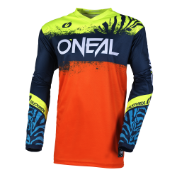 Παιδική μπλούζα motocross O'NEAL ELEMENT RACEWEAR BLACK/GRAY/RED V.26