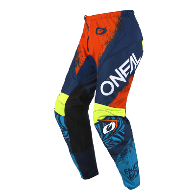 Παιδικό παντελόνι motocross O'NEAL ELEMENT SHOCKER BLUE/ORANGE V.25