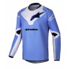 Παιδική μπλούζα motocross ALPINESTARS YTH RACER VEIL PURPLE/BLK