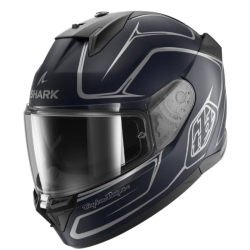 Κράνος μηχανής SHARK D-SKWAL 3 DRONE BLACK/SILVER MATT