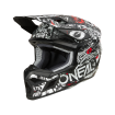 Κράνος motocross O'NEAL 3SERIES ATTACK BLACK/WHITE V.25 thumb