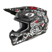 Κράνος motocross O'NEAL 3SERIES ATTACK BLACK/WHITE V.25 thumb