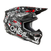 Κράνος motocross O'NEAL 3SERIES ATTACK BLACK/WHITE V.25 thumb