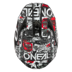 Κράνος motocross O'NEAL 3SERIES ATTACK BLACK/WHITE V.25 thumb