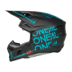 Κράνος motocross O'NEAL 3SERIES STATIC BLACK/TEAL V.25 Κράνος motocross O'NEAL 3SERIES STATIC BLACK/TEAL V.25 thumb