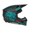 Κράνος motocross O'NEAL 3SERIES STATIC BLACK/TEAL V.25 Κράνος motocross O'NEAL 3SERIES STATIC BLACK/TEAL V.25 thumb