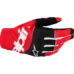 Γάντια μηχανής motocross ALPINESTARS MX TECHSTAR BLK/RD