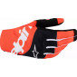 Γάντια μηχανής motocross ALPINESTARS MX TECHSTAR BLK/ORG thumb