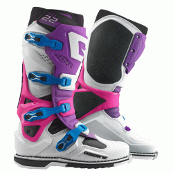 Μπότες μηχανής motocross GAERNE SG22 PURPLE WHITE  Μπότες μηχανής motocross GAERNE SG22 PURPLE WHITE