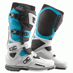 Μπότες μηχανής motocross GAERNE SG22 TEAL/WHITE/BLACK Μπότες μηχανής motocross GAERNE SG22 TEAL/WHITE/BLACK