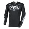 Μπλούζα motocross O'NEAL MAYHEM HEXX BLACK/WHITE V.25