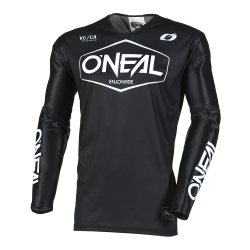 Μπλούζα motocross O'NEAL MAYHEM HEXX BLACK/WHITE V.25