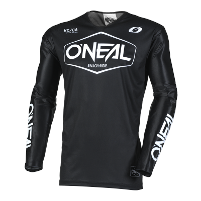 Μπλούζα μηχανής motocross O'NEAL MAYHEM HEXX BLACK/WHITE V.25