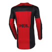 Μπλούζα motocross O`NEAL ELEMENT RACEWEAR BLACK/RED V.25 thumb