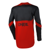 Μπλούζα motocross O'NEAL ELEMENT SHOCKER BLACK/RED V.25 thumb