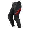 Παντελόνι μηχανής motocross O'NEAL ELEMENT RACEWEAR BLACK/GRAY/RED V.25