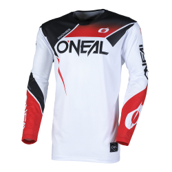 Μπλούζα motocross O'NEAL HARDWEAR AIR SLAM BLACK/RED V.25