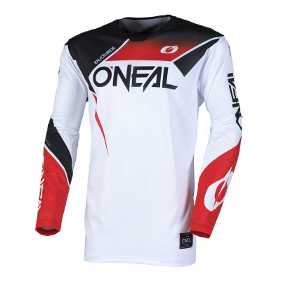 Μπλούζα μηχανής motocross O'NEAL HARDWEAR AIR SLAM BLACK/RED V.25