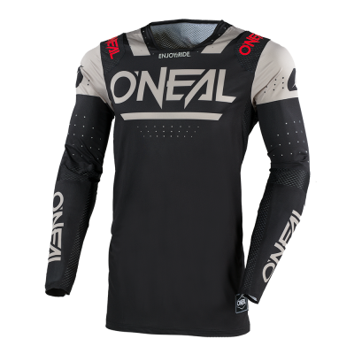 Μπλούζα μηχανής motocross O'NEAL PRODIGY FIVE FOUR BLACK/GRAY V.25