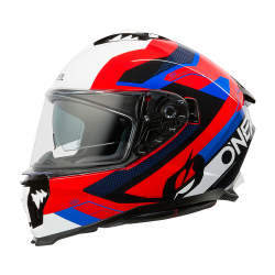 Κράνος μηχανής O'NEAL CHALLENGER EXO BLACK/WHITE/RED/BLUE V.25