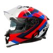 Κράνος μηχανής O'NEAL CHALLENGER EXO BLACK/WHITE/RED/BLUE V.25 thumb
