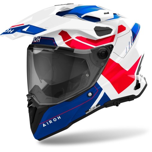 Κράνος μηχανής AIROH COMMANDER 2 REVEAL BLUE/RED
