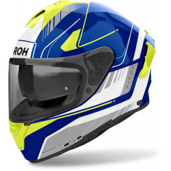 Κράνος μηχανής AIROH SPARK 2 CHRONO BLUE YELLOW