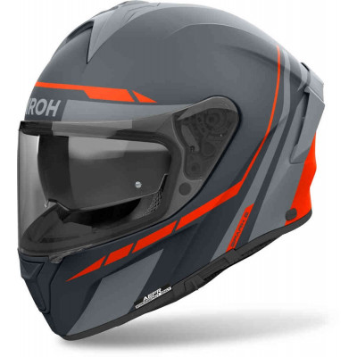 Κράνος μηχανής AIROH SPARK 2 SPINNER ORANGE MATT