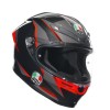 Κράνος μηχανής AGV K6 S E2206 SLASHCUT BLACK/GREY/RED