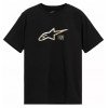 Κοντομάνικο μπλουζάκι ALPINESTARS CSF GOLDEN Black