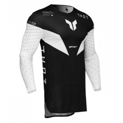 Μπλούζα motocross THOR SPORTMODE STRIKE BLACK