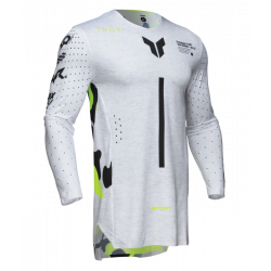 Μπλούζα motocross THOR SPORTMODE RIOT WHITE/ACID
